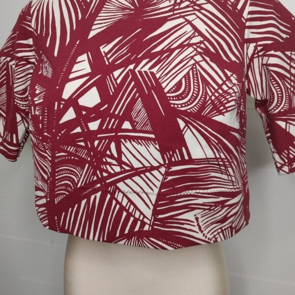 NEW Elizabeth and James Lowell printed crop top S - Picture 4 of 12